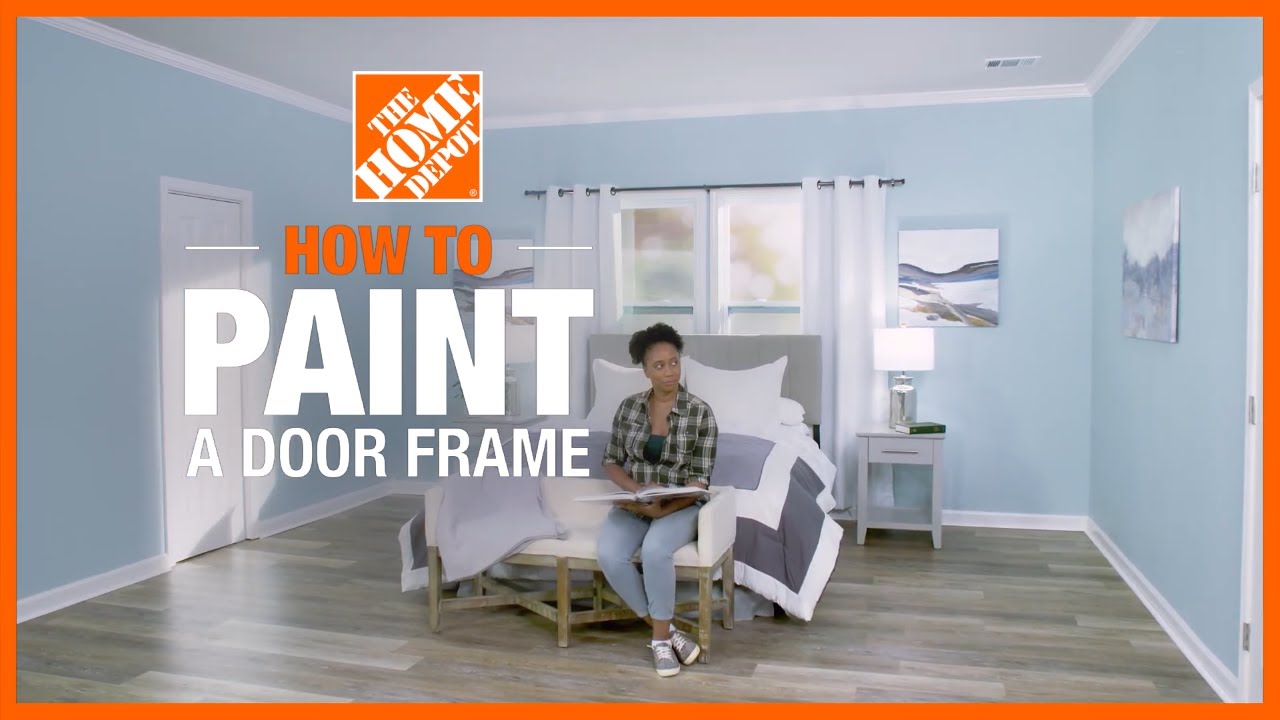 How to Paint a Door Frame