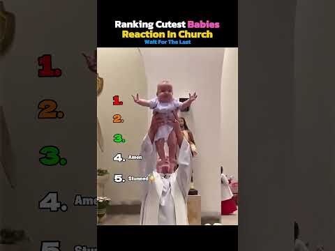 Cutest Babies Reaction In Church