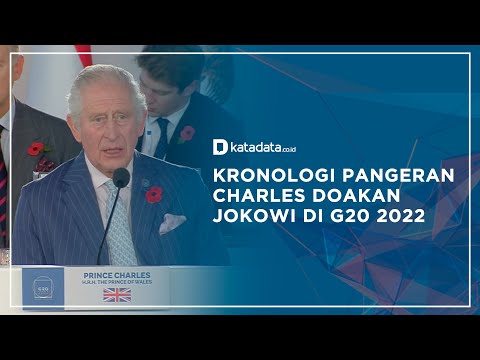 Kronologi Pangeran Charles  Doakan Jokowi di G20 2022 | Katadata Indonesia