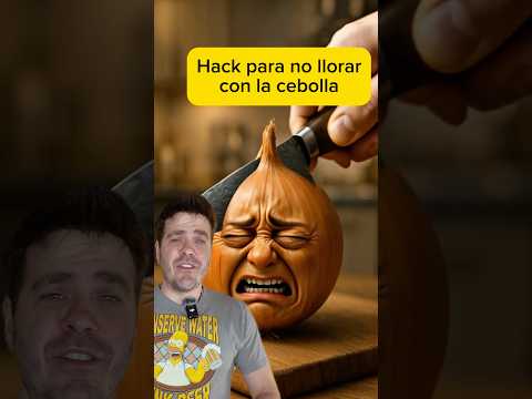 #lifehack para que no te lloren los ojos cuando cortas cebolla