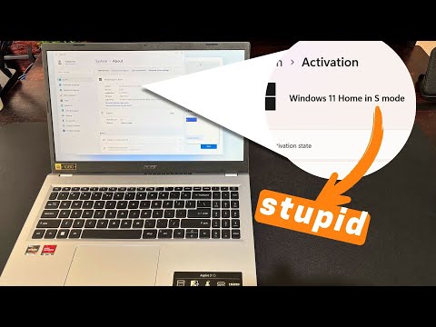 Switch Out of S Mode from Windows 11 Setup Screen - HOWTO