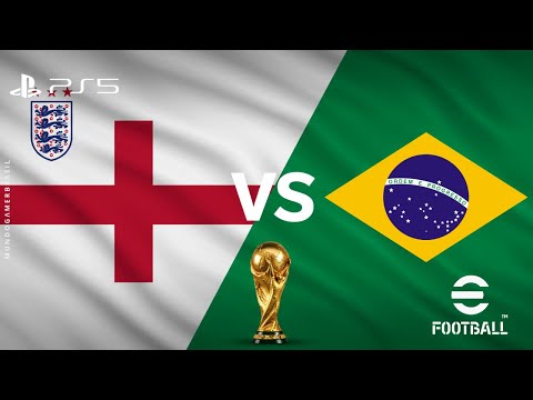 England vs Brazil | eFootball 26 World Cup 2026 Quarter-Final | Full Match Highlights, All Goals