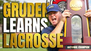 Jon Gruden Learns LACROSSE | Inside the FFCA