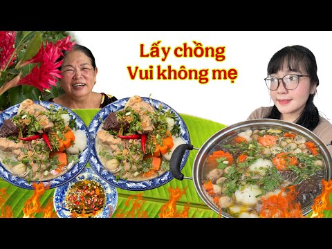 Cùng Mẹ Nấu Hủ Tiếu Sườn Tâm Sự Chuyện Lấy Chồng Có Vui Không Mẹ | Huỳnh Như Vlogs