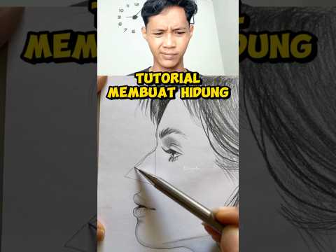 TUTORIAL MEMBUAT GAMBAR HIDUNG! BISA GITU YA!