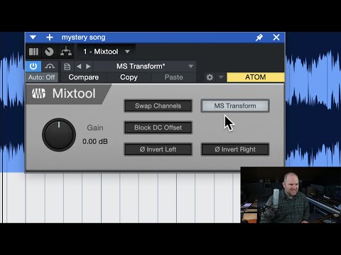 How to Set up Mid Side in StudioOne