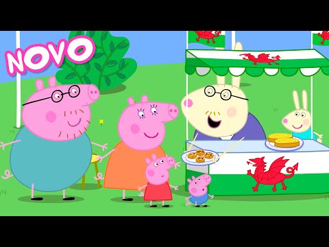 Peppa Pig Português Brasil | Comidas ao Redor Do Mundo | NOVO Contos da Peppa Pig