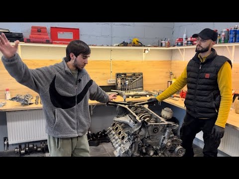 Ремонт ДВИГАТЕЛЯ за 700 ТЫС !?  AMG