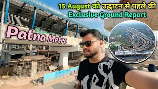 Patna Metro Project Development Latest Ground Report Inauguration ISBT to Malahi Pakri | Travel SRJ