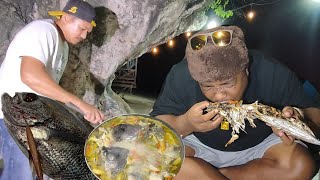 Ikan Mata Bongsang & Dragon Fish menjadi Menu Makan Malam Kami Hari ini. 