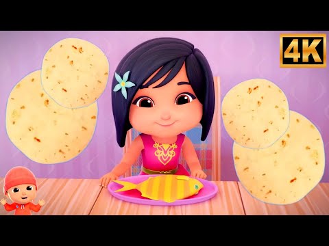 मम्मी की रोटी गोल गोल, Mummy Ki Roti Gol Gol, Nursery Rhyme For Kids