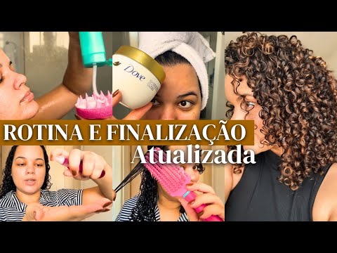 ROTINA CAPILAR E FINALIZAÇÃO ATUALIZADA APÓS DESCOLORIR/ ILUMINAR OS CACHOS