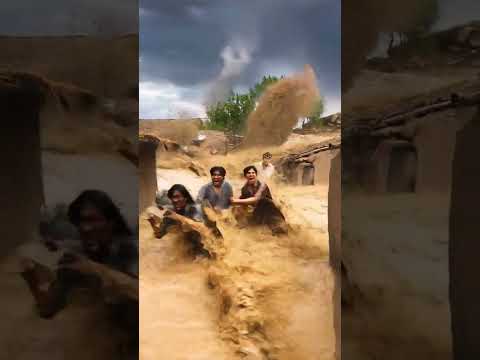 Flood Disaster 2025 ASMR | Heavy Rain & River Overflow | Nature’s , Typhoon #flood