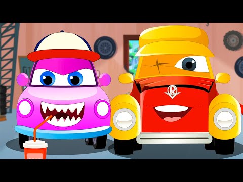 We Are The Monster Truck + More Vehicle Cartoon & Rhymes for Kids