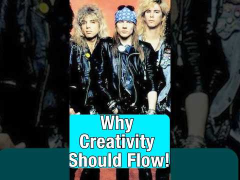 Why Creativity Should Just Flow! #hitshistory #didyouknow #gunsnroses #storybehindthesong