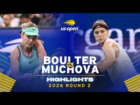 Katie Boulter vs. Karolina Muchova Highlights | 2026 US Open Round 2