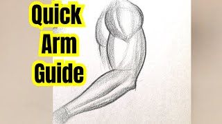 How to Draw an Arm Step By Step | SUPER EASY For Beginners | Master Arm Drawing Fast