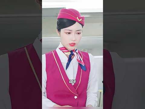 A passenger performer a surgery with a beverage bottle on the plane.