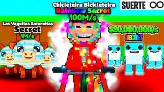 ACTIVÉ LA SUERTE INFINITA en ROBA UN BRAINROT y CONSEGUI TODOS LOS BRAINROT SECRETOS LEGENDARIOS😱
