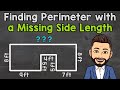 Finding Perimeter of Composite Figures with Missing Sides