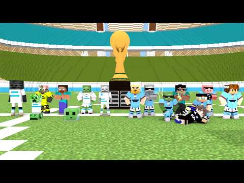 Football 2024 : Real Madrid vs Manchester City - Minecraft Animation