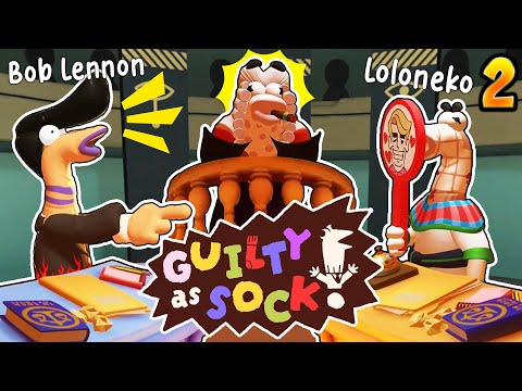 DISPUTE DE COUPLE AU TRIBUNAL !! -Guilty as Sock- [AVEC LOLONEKO]