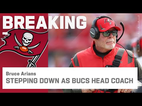 BREAKING: Bruce Arians Stepping Down as Buccaneers Head Coach video clip