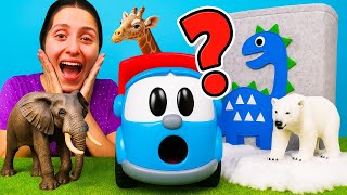 Visitiamo lo zoo e mettiamo in ordine tutt i giocattoli! 🦁🦓🐘 Video e giochi per bambini piccoli