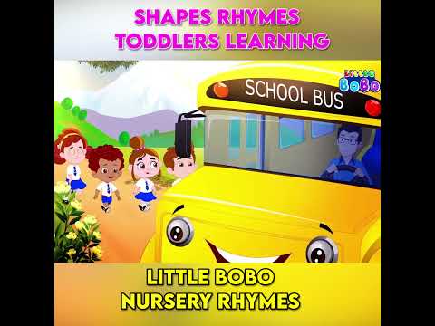 Shapes Rhymes - Toddlers Learning | Flickbox Nursery and Kids Songs | FlickBox  #shorts