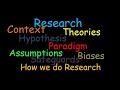 Research Methodology Concepts