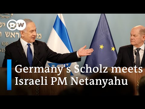 German Chancellor urges Israel's Netanyahu for hostage deal, two-state solution | DW News