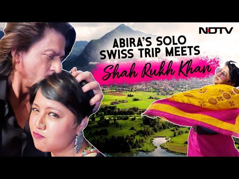Shah Rukh Khan | Abira Dhar Travels Switzerland Solo In DDLJ's Simran Style And Meets Shah Rukh Khan