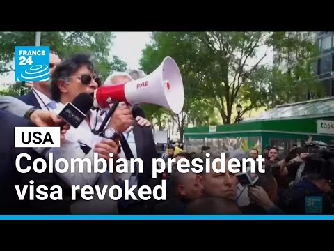 US to revoke Colombian president's visa over comments at pro-Palestinian gathering • FRANCE 24