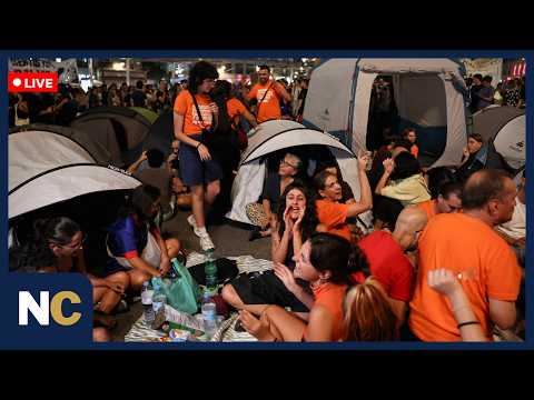 LIVE: Madrid Housing Protesters Camp Out at Puerta del Sol | AM13