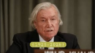 Walid Khalidi (1925-2026)