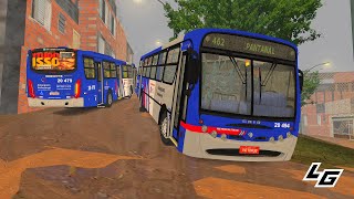 🔴[OMSI 2] PRIMEIRO HORARIO COM MUITA CHUVA - CAIO APACHE VIP 1 OF-1721 +G29 - MAPA VALE DO AÇO