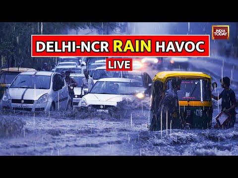Delhi Rains LIVE Updates: Delhi Faces Severe Waterlogging, Massive Traffic In Parts Of Delhi-NCR