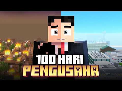 100 Hari Pengusaha di Minecraft
