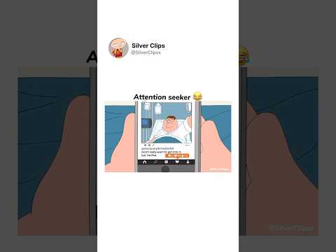 Social media attention 😂😂😂 #ytshorts #shortsfeed #familyguy
