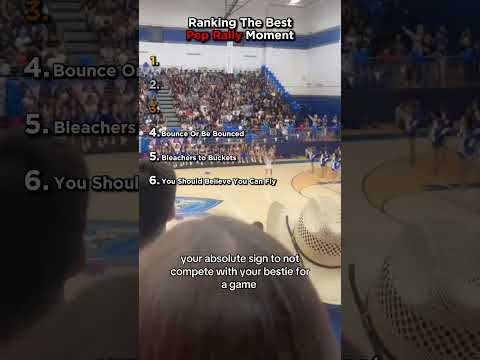 Ranking The Best Pep Rally Moment