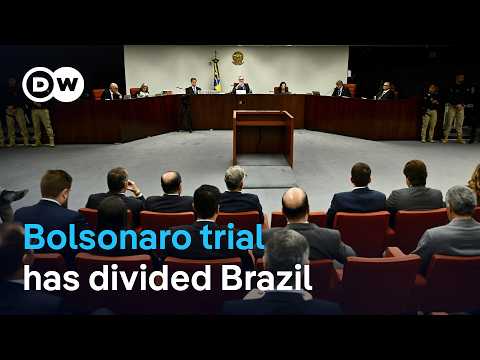 YouTube video thumbnail: Bolsonaro and his Supporters Claim That the Coup Attempt Trial is Politically Motivated 