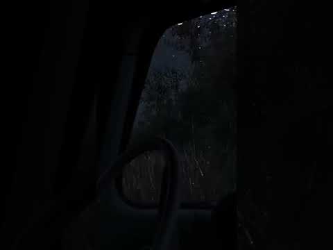 Car Camping in the Rain - Heavy Rain on Car #rain #cabinrainsounds #rainsounds #carrain #rainoncar