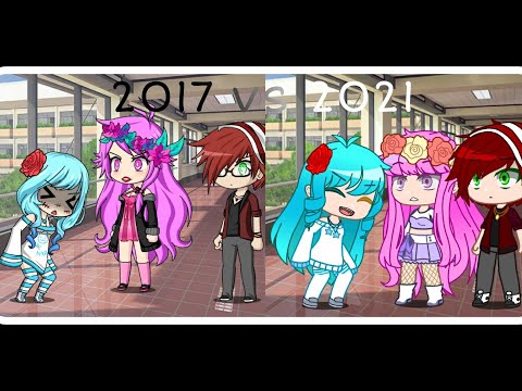 2017 vs 2021//Meme//Gacha studio + Gacha Club
