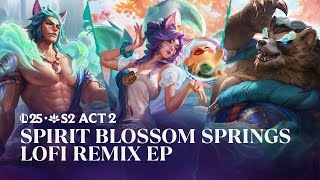 Soak in the lofi magic of Spirit Blossom Springs | Chillhop Music Lofi Remix EP - League of Legends