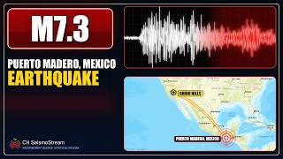 M 7.3 -  Puerto Madero, Mexico 7/17/26 - RaspberryShake 4D Seismograph (RD29A) - Chino  Hills, CA