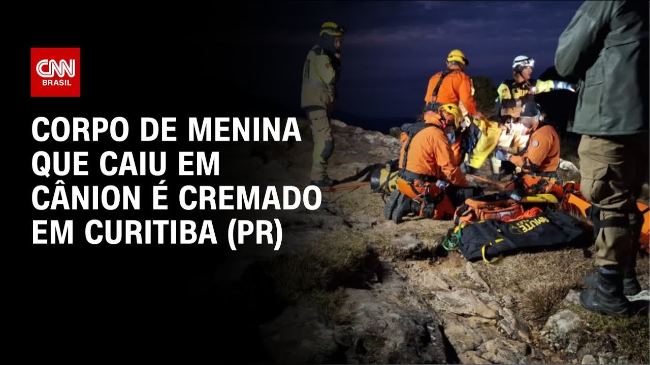 Acidente em parque: Corpo de menina que caiu em cânion é cremado em Curitiba (PR) | AGORA CNN