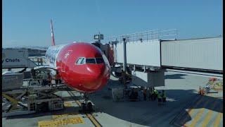 (4K) Flight Report-Edelweiss Air Airbus A340-300 economy Zurich to San Diego