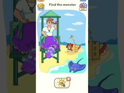 DOP 5 Draw One Part Fun Mobile Puzzle Game {Walkthrough + Tips)#gaming #game #dop5 #puzzle #shorts