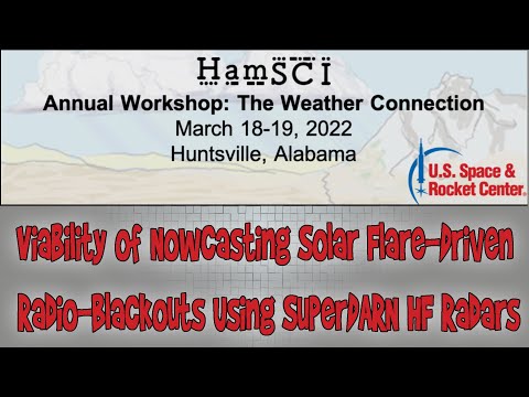 HamSCI Workshop 2022:  Viability of Nowcasting Solar Flare-Driven Radio-Blackouts Using SuperDARN