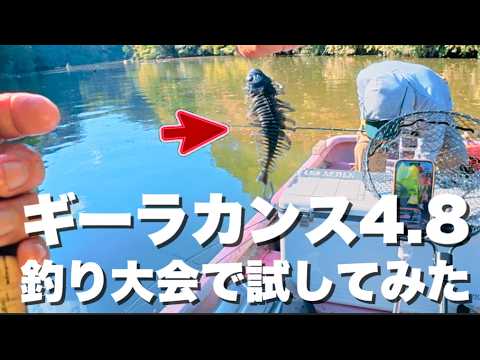 「ギーラカンス4.8」秋の亀山ダムの釣り大会で試してみる!?